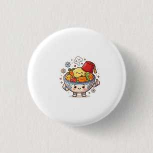 Kawaii Marokkanischer Couscous - Süße traditionell Button