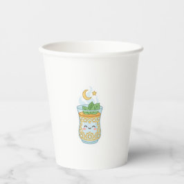 Kawaii Marokkanisches Minztee Glas. Pappbecher