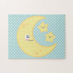 Kawaii Moon et Stars Puzzle