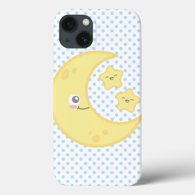 Kawaii Moon und Stars iPad Air Hüllen (Rückseite)