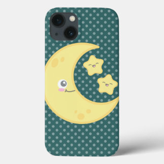 Kawaii Moon und Stars iPad Air Hüllen