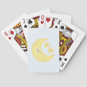 Kawaii Moon und Stars Spielkarten