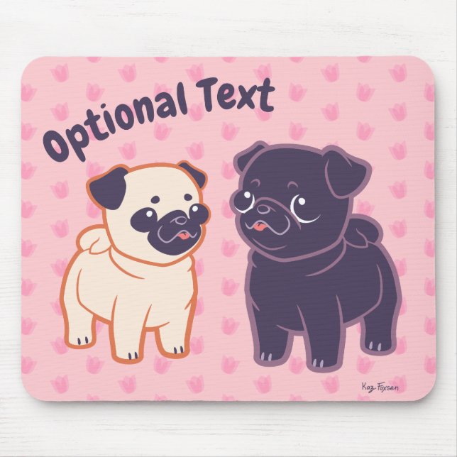 Kawaii Mops Mousepad (Vorne)