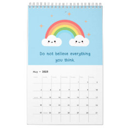 Kawaii Motivierend positive Affirmations Calendar Kalender