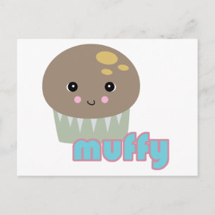 kawaii Muffy Muffin Postkarte