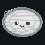 Kawaii Mummy Belt Buckle Ovale Gürtelschnalle<br><div class="desc">Niedlich und lustig Kawaii Mummy Belt Buckle. Ideal für Kinder und Erwachsene.</div>
