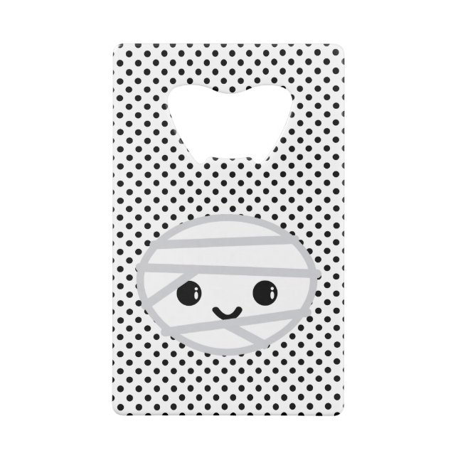 Kawaii Mummy Bottle Opener Geldkarten Flaschenöffner (Rückseite)