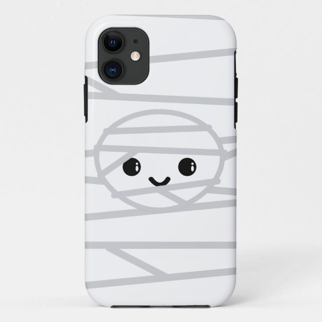 Kawaii Mummy iPhone Case (Rückseite)