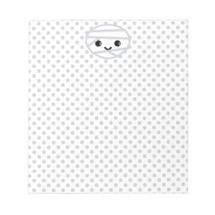 Kawaii Mummy Notepad Notizblock