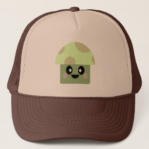KAWAII MUSHROOM SHROOM NIEDLICH HACCP TRUCKERKAPPE
