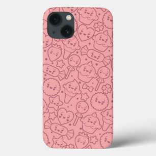 Kawaii Muster mit niedlichen Kuchen Case-Mate iPhone Hülle