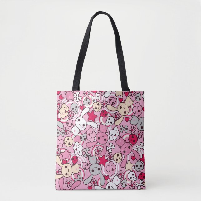 Kawaii Muster Tasche (Vorderseite)