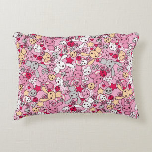 Kawaii-Muster Zierkissen