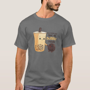 Kawaii Niedlich Anime Otaku Japanischer Boba Tea B T-Shirt