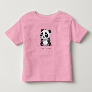 Kawaii Niedlich Baby Panda Design Kleinkind T-shirt