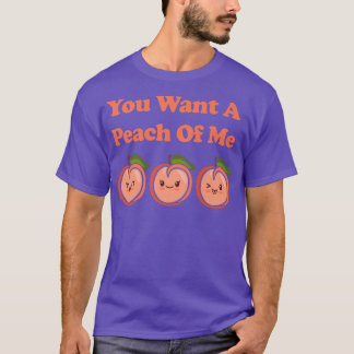 Kawaii Niedlich, dass du mir einen Pfirsich Gewoll T-Shirt