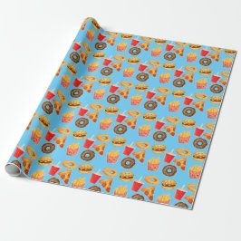 Kawaii Niedlich Junk Food Geschenkpapier