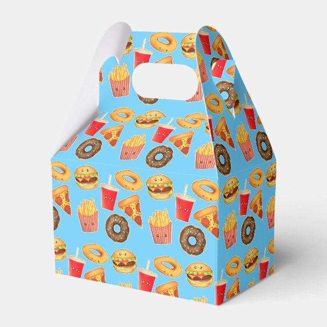 Kawaii Niedlich Junk Food Geschenkschachtel (Vorderseite)