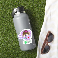 Kawaii Niedlich Ladebatterie Kaffee Cup Girl