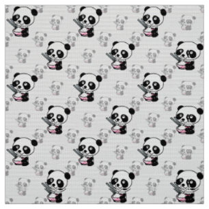 Kawaii Niedlich-spielerisches Panda-Oberflächendes Stoff