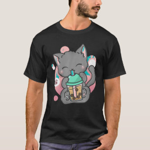 Kawaii Niedliche Katze Boba Blase Milk Tee Anime G