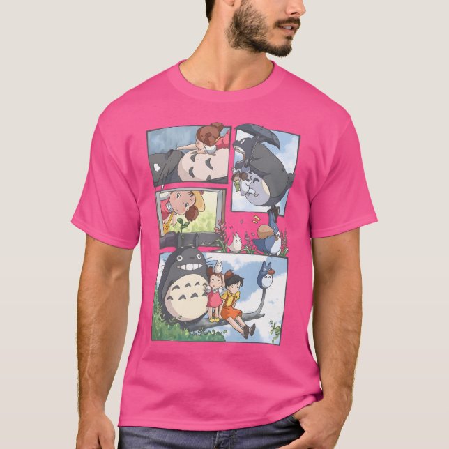Kawaii Niedliche Kunst Monster Go-Ghiblis - Abreis T-Shirt (Vorderseite)