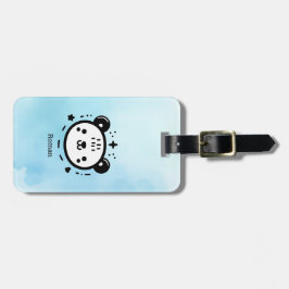 Kawaii niedlicher Bärenrand - Kawaii Minimalistisc Gepäckanhänger