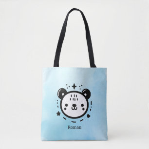 Kawaii niedlicher Bärenrand - Kawaii Minimalistisc Tasche