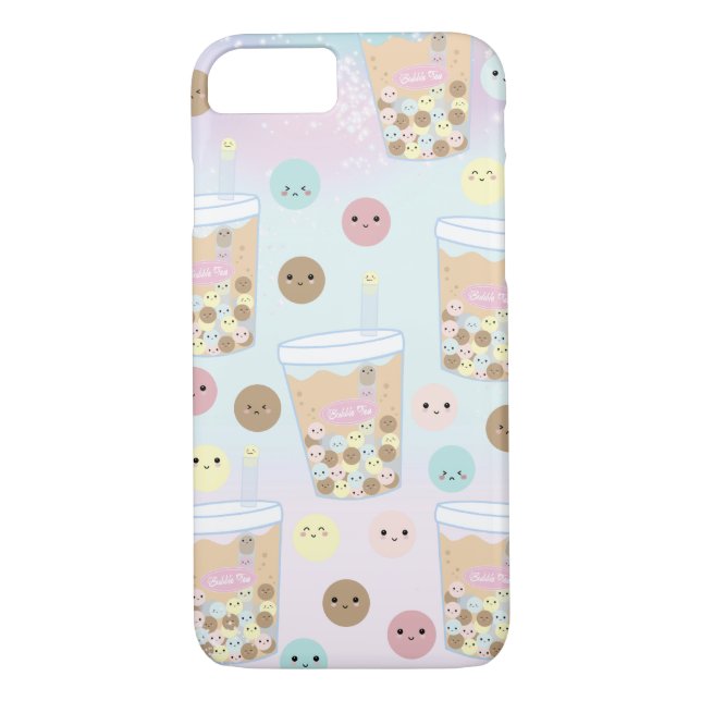 Kawaii Niedlicher Bläserteppich Tapioca Boba Perlm Case-Mate iPhone Hülle (Rückseite)