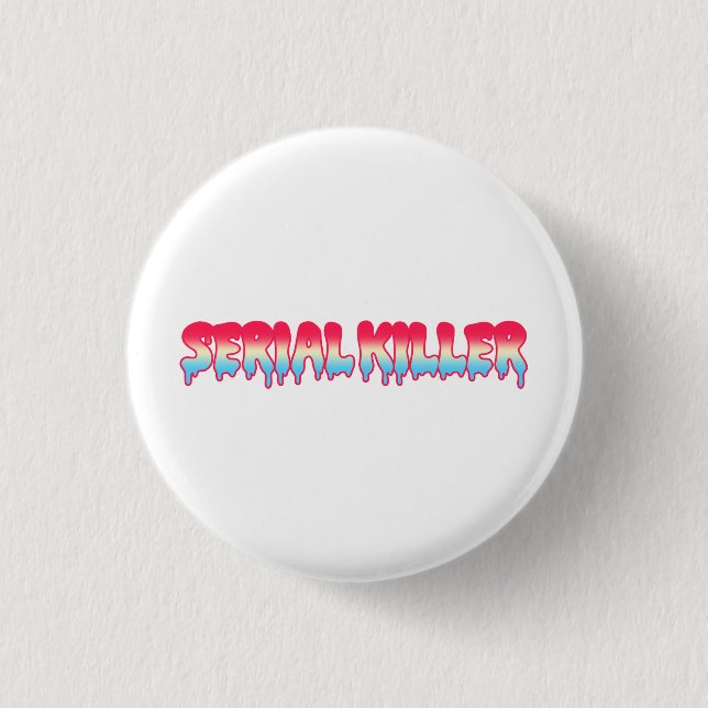 Kawaii niedliches entzückendes Melty, das Ombre Button (Vorderseite)