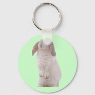 Kawaii niedliches Häschen-Kaninchen Schlüsselanhänger