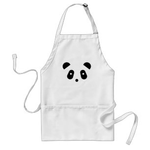 Kawaii ~ niedliches Panda-Gesicht Schürze