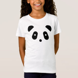Kawaii ~ niedliches Panda-Gesicht T-Shirt