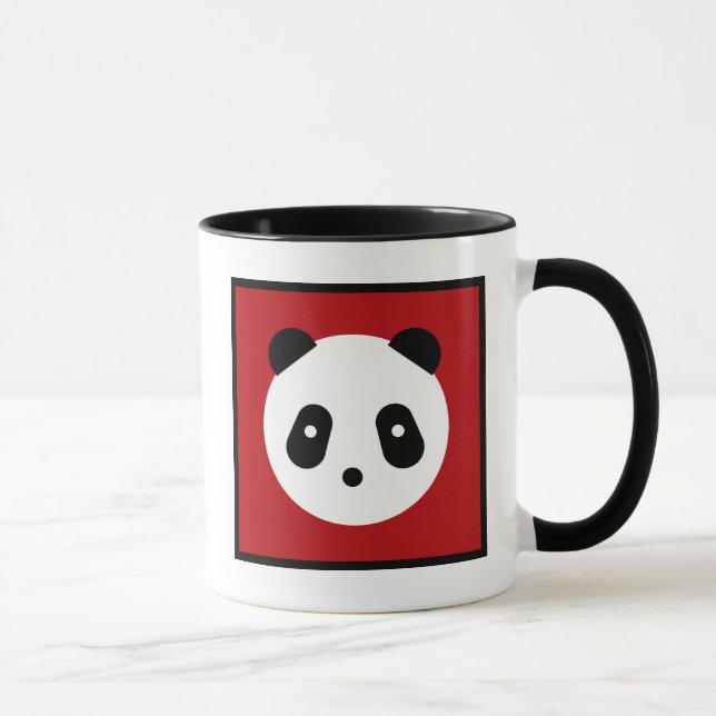 Kawaii ~ niedliches Panda-Gesicht Tasse (Rechts)