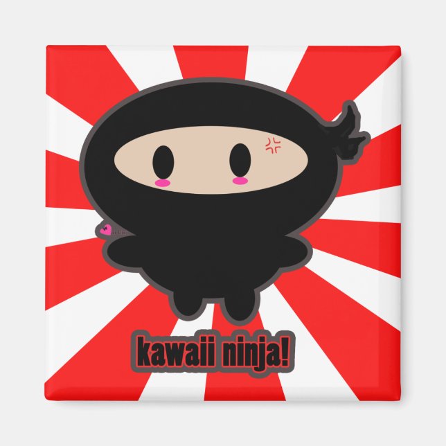 Kawaii Ninja Magnet (Devant)