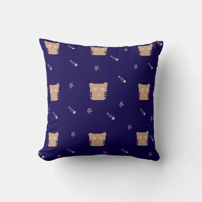 Kawaii Nursery & Kids Room Decor Kissen (Vorderseite)