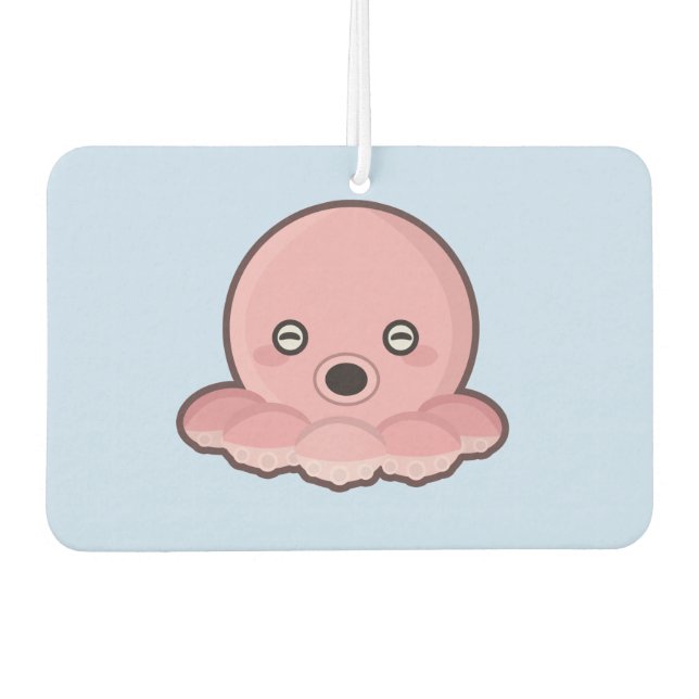 Kawaii Octopus Autolufterfrischer (Vorderseite)