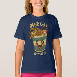 Kawaii Oishii Ramen – Cute Japanese Noodle Cup T-Shirt