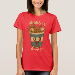 Kawaii Oishii Ramen – Cute Japanese Noodle Cup T-Shirt