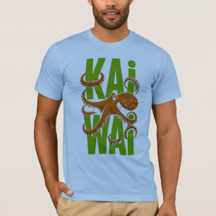 Kawaii-Oktopus-T-Shirt im japanischen Stil illustr T-Shirt
