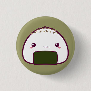 Kawaii Onigiri Button