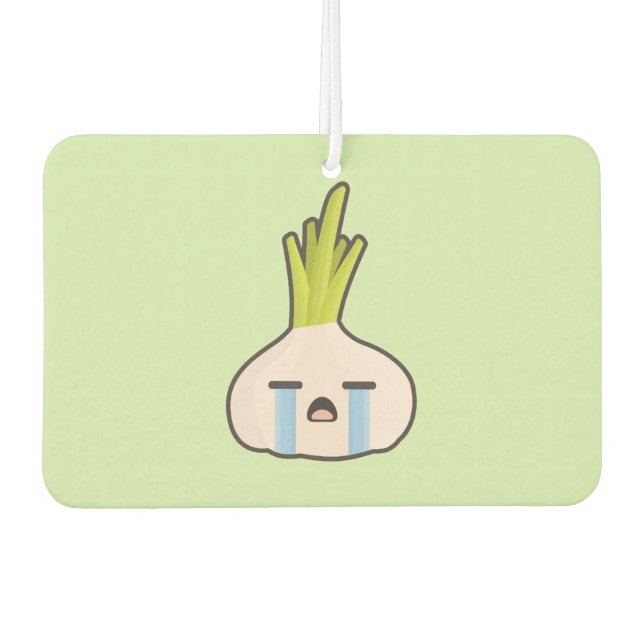 Kawaii Onion Autolufterfrischer (Vorderseite)