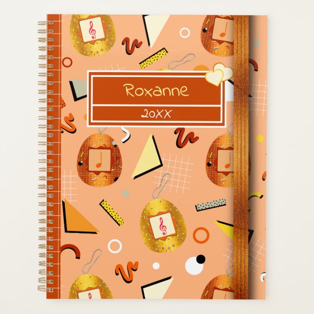 Kawaii Orange Tamagotchi (Devant)