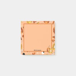 Kawaii Orange Tamagotchi Post-it Klebezettel