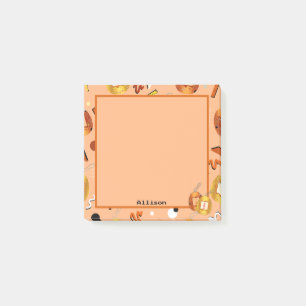 Kawaii Orange Tamagotchi Post-it Klebezettel