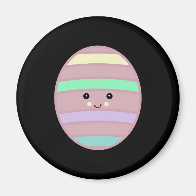 kawaii-Oster-Ei Magnet (Vorne)