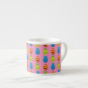 Kawaii Ostereier mit Ribbons Espressotasse