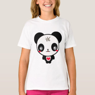Kawaii Panda-Bär T-Shirt