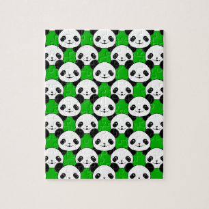 Kawaii Panda Bear Pattern