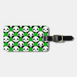 Kawaii Panda Bear Pattern Gepäckanhänger